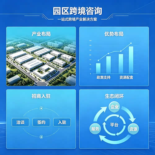 园区跨境贸易发展方案咨询(与天津跨境人才储备相结合，面向河北、山东、山西和东三省)